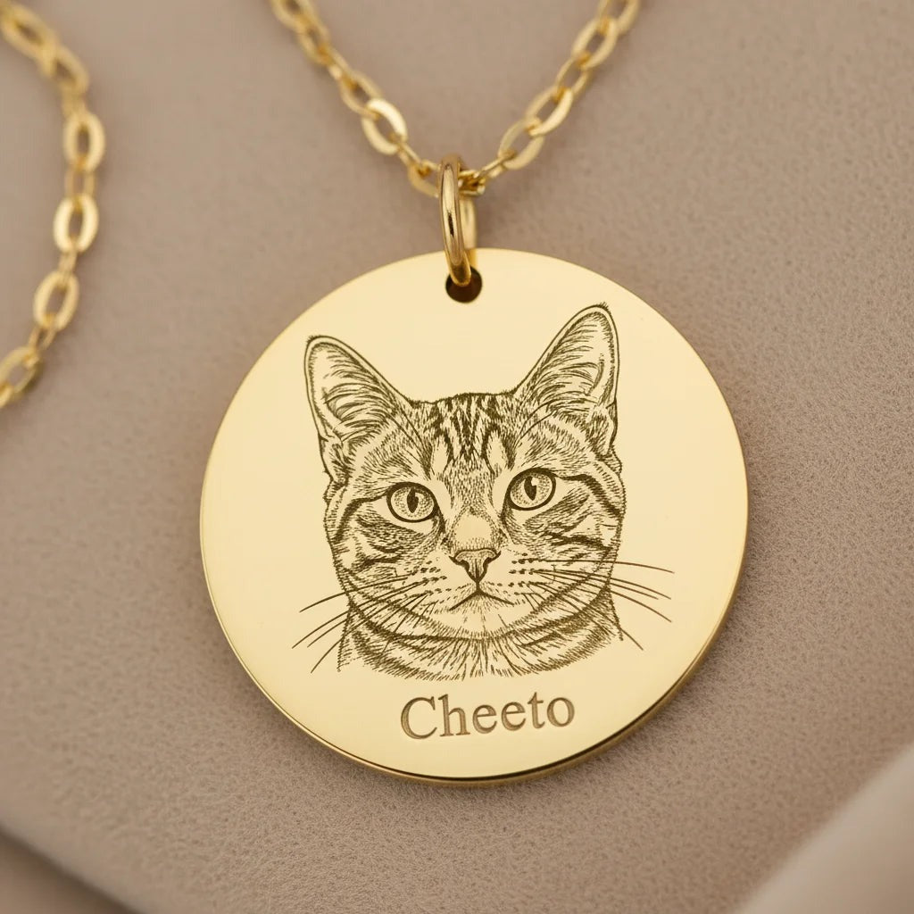 שרשרת בהתאמה אישית עם חריטה